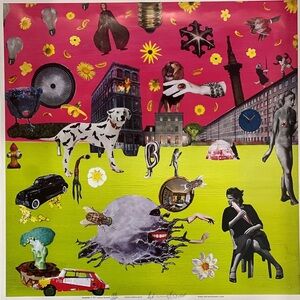 Adrian Boswell UK artist Mixed Media Limited Edition Print London 20” starman